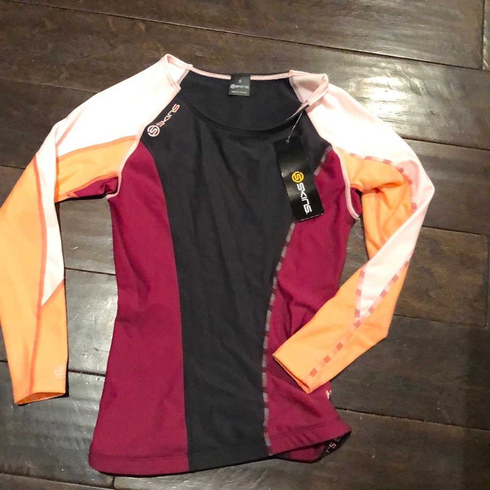 Skins compression thermal long sleeve top